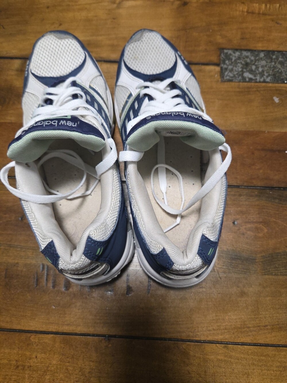 New Balance 856 Women's Size 11 White Blue Cross Training Dad Shoe Vintage Style - Picture 7 of 15
